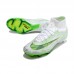 Air Zoom Mercurial Superfly IX Elite FG High Soccer Shoes-Green/White-4123622