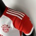 23/24 Bayern Munich Home White Red Jersey Kit short Sleeve (Shirt + Short) (player version)-4854504