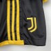 23/24 Kids Juventus home Black White Kids Jersey Kit short sleeve (Shirt + Short +Socks)-9613590