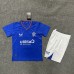 23/24 Kids Glasgow Rangers Home Blue Kids Jersey Kit short sleeve (Shirt + Short + Socks)-5397029