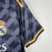 23/24 Real Madrid Away Black Gray Jersey Kit short sleeve-986374