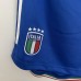 2023 Italy Home Blue Jersey Kit Long Sleeve (Long Sleeve + Short + Socks)-4503441