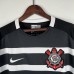 Retro 15/16 Corinthians Away White Black Jersey Kit short sleeve-8727781