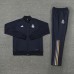 23/24 Real Madrid Black Edition Classic Jacket Training Suit (Top+Pant)-6637513