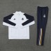 23/24 Real Madrid White Black Edition Classic Jacket Training Suit (Top+Pant)-889869