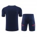 23/24 Arsenal Navy Blue Training jersey Kit short sleeve (Shirt + Short)-8907848