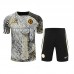 23/24 Chelsea White Black Training jersey Kit short sleeve (Shirt + Short)-7478836
