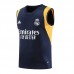 23/24 Real Madrid Navy Blue Training jersey Kit Sleeveless vest (vest + Short)-308442