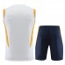 23/24 Real Madrid White Training jersey Kit Sleeveless vest (vest + Short)-8057969