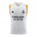 23/24 Real Madrid White Training jersey Kit Sleeveless vest (vest + Short)-8057969