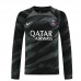 23/24 Goalkeeper Paris Saint-Germain PSG Black Gray Jersey Kit Long Sleeve (Long Sleeve + Short)-3732999
