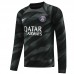 23/24 Goalkeeper Paris Saint-Germain PSG Black Gray Jersey Kit Long Sleeve (Long Sleeve + Short)-3732999