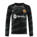 23/24 Goalkeeper Barcelona Black Gray Jersey Kit Long Sleeve (Long Sleeve + Short)-1324818