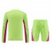 23/24 Goalkeeper Manchester City Green Jersey Kit Long Sleeve (Long Sleeve + Short)-3269472