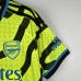 23/24 Arsenal Away Green Black Jersey Kit short Sleeve (Shirt + Short)-9880443