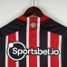 23/24 Sao Paulo Futebol Clube Away Red Black Jersey Kit short sleeve-6099401