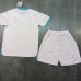 23/24 Kids Marseille Home White Kids Jersey Kit short Sleeve (Shirt + Short)-6559373