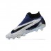 Phantom GX Elite FG High Soccer Shoes-Navy Blue/Gray-2670070