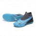 Phantom GX Elite DF Link TF High Soccer Shoes-Blue/Black-2291443