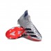 PREDATOR FREAK .1 FG High Soccer Shoes-Silver/Gray-6565716
