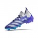 PREDATOR FREAK .1 FG High Soccer Shoes-White/Purple-7959748