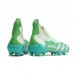 PREDATOR FREAK + FG High Soccer Shoes-Green/White-5440132