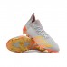 PREDATOR FREAK + FG High Soccer Shoes-Gray/Orange-3861034