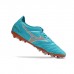 MORELIA NEO AG Soccer Shoes-Blue/Brown-8932309