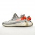Yeezy Boost 350 V2“Tail Light”Running Shoes-Gray/Orange-1764546