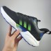 Ultra Light Boost Running Shoes-Black/Green-4362601