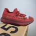 Yeezy Boost 350 V2 CMPCT Running Shoes-Red/Gray-8203154
