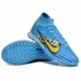 Vapor 15 Academy TF High Soccer Shoes-Blue/Yellow-6077227