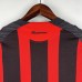 Retro 08/09 AC Milan Home Black Red Jersey Kit Long sleeve-7291887
