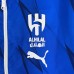 23/24 Windbreaker Al-Nassr FC Riyadh Victory Crescent Trench Coat Reversible Blue White Windbreaker Long Sleeve-2029765