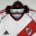 Retro 00/01 River Plate Home White Red Jersey Kit short sleeve-9389096