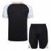 23/24 Chelsea White Black Training jersey Kit short sleeve (Shirt + Short)-8787602
