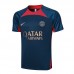 23/24 Paris Saint-Germain PSG Navy Blue Training jersey Kit short sleeve (Shirt + Short)-4405584
