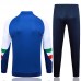 2023 Italy Blue White Edition Classic Jacket Training Suit (Top+Pant)-3554090