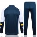 23/24 Real Madrid Blue White Edition Classic Jacket Training Suit (Top+Pant)-1184576