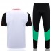23/24 Manchester United M-U POLO White Training jersey Kit short sleeve (Shirt + Pants)-4185023
