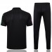 23/24 Bayern Munich POLO Black Training jersey Kit short sleeve (Shirt + Pants)-1066408