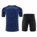 23/24 Inter Milan Blue Training jersey Kit short sleeve (Shirt + Short)-952273
