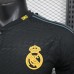 23/24 Real Madrid Second Away Black Yellow Jersey Kit short Sleeve (Player Version)-320001