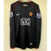 Retro 07/08 Manchester United M-U Away Black Jersey Kit Long sleeve-4428243