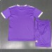 16/17 Real Madrid Kids Away Purple Kids Jersey Kit short sleeve (Shirt + Short )-6256463