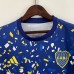 23/24 Boca Juniors training uniform Navy Blue Jersey Kit short sleeve-5574041