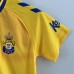 23/24 kids Las Palmas home Yellow Kids Jersey Kit short Sleeve (Shirt + Short)-7739272