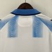 23/24 Malaga home White Blue Jersey Kit short sleeve-4175324
