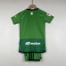 23/24 Kids Osasuna third away Green Kids Jersey Kit short Sleeve (Shirt + Short)-2557645