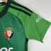 23/24 Kids Osasuna third away Green Kids Jersey Kit short Sleeve (Shirt + Short)-2557645
